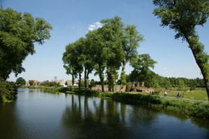 Het kanaal in Sluis