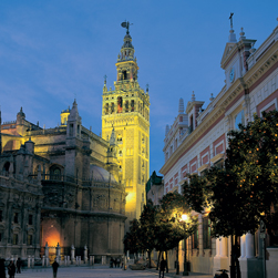 De Giralda in Sevilla