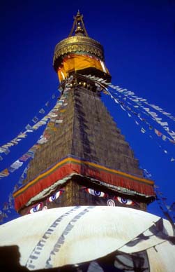 De stupa van Bodnath