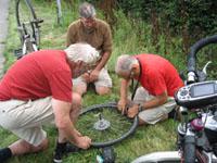 Een goed onderhouden fiets