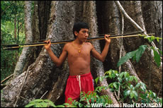 De bevolking in het Amazonegebied