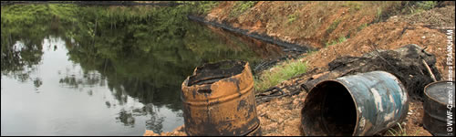 Olie- en gaswinning in het Amazonegebied