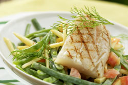 Slaatje van boontjes met griet