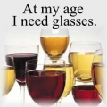 Op mijn leeftijd heb ik glazen nodig