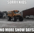 School blijft open bij sneeuw