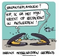 mosselen op vakantie