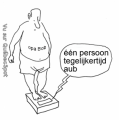 die weegschaal toch.....