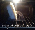 bakken op 120.... bij een blondje!