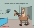 mannen te paard