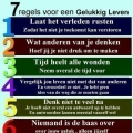 regels om gelukkig te zijn!