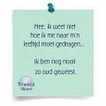 ik zou het niet weten...