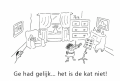 niet de kat!