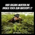waar zijn toch die drugs???