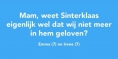 weet hij het?