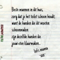 onderschat je mama niet....