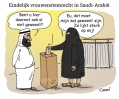 stemmen in Saoudi arabi