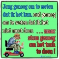 te jong, te oud????