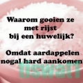 waarom rijst?