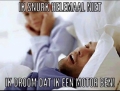 ik snurk niet...
