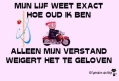 mijn lijf, maar....