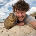 een selfie met de squirrel