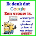google is een vrouw