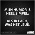 mijn humor!