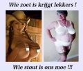 wie braaf is krijgt....