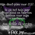 een dieetplan...