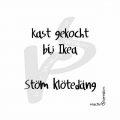 Bij IKEA...