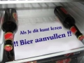 Bier aanvullen