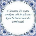 de ware