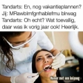 bij de tandarts