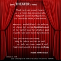 (een) THEATER(-kater)