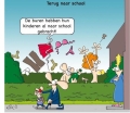 weer naar school!