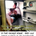 volgens het recept!