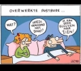 overwerkte postbode