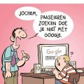 Paaseieren zoeken op Google...