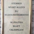 over politiek...