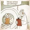 Hebt ge uw piercings verwijderd???