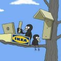bij de IKEA