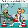 bij de tandarts!