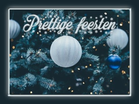 E-card Kerstmis & Nieuwjaar