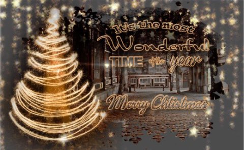 E-card Kerstmis & Nieuwjaar