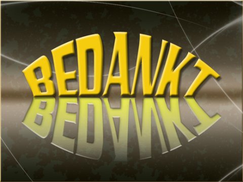 E-card Bedankt