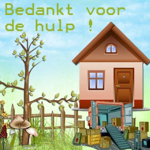 E-card Bedankt