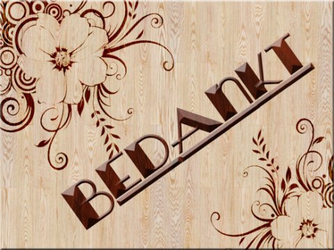 E-card Bedankt