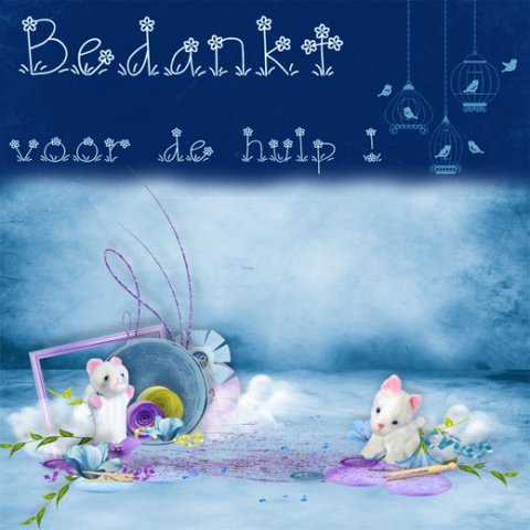 E-card Bedankt