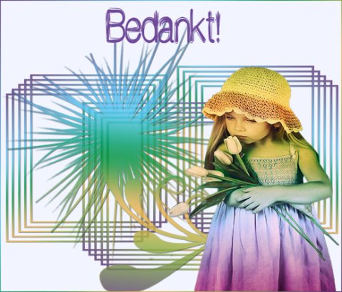 E-card Bedankt