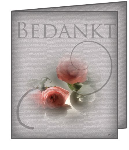 E-card Bedankt